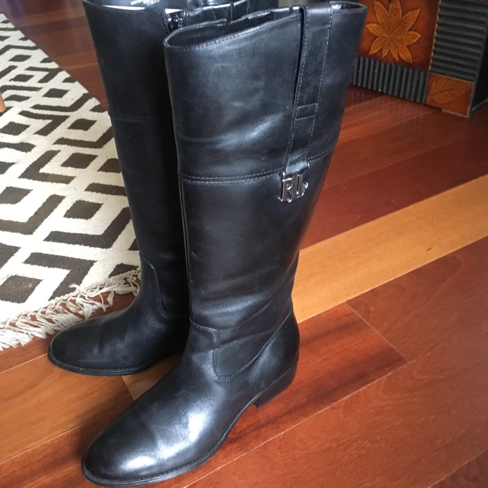 Womens’ Ralph Lauren tall riding boots